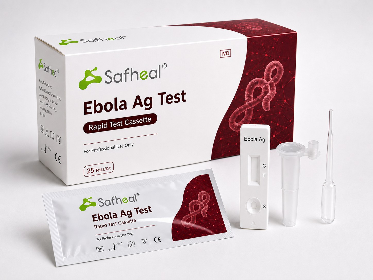 Ebola 抗原快速检测试剂盒