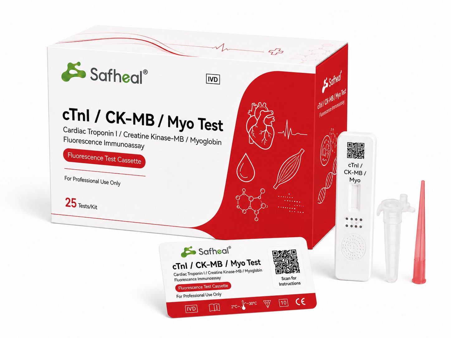 cTnI/CK-MB/Myo 荧光定量检测