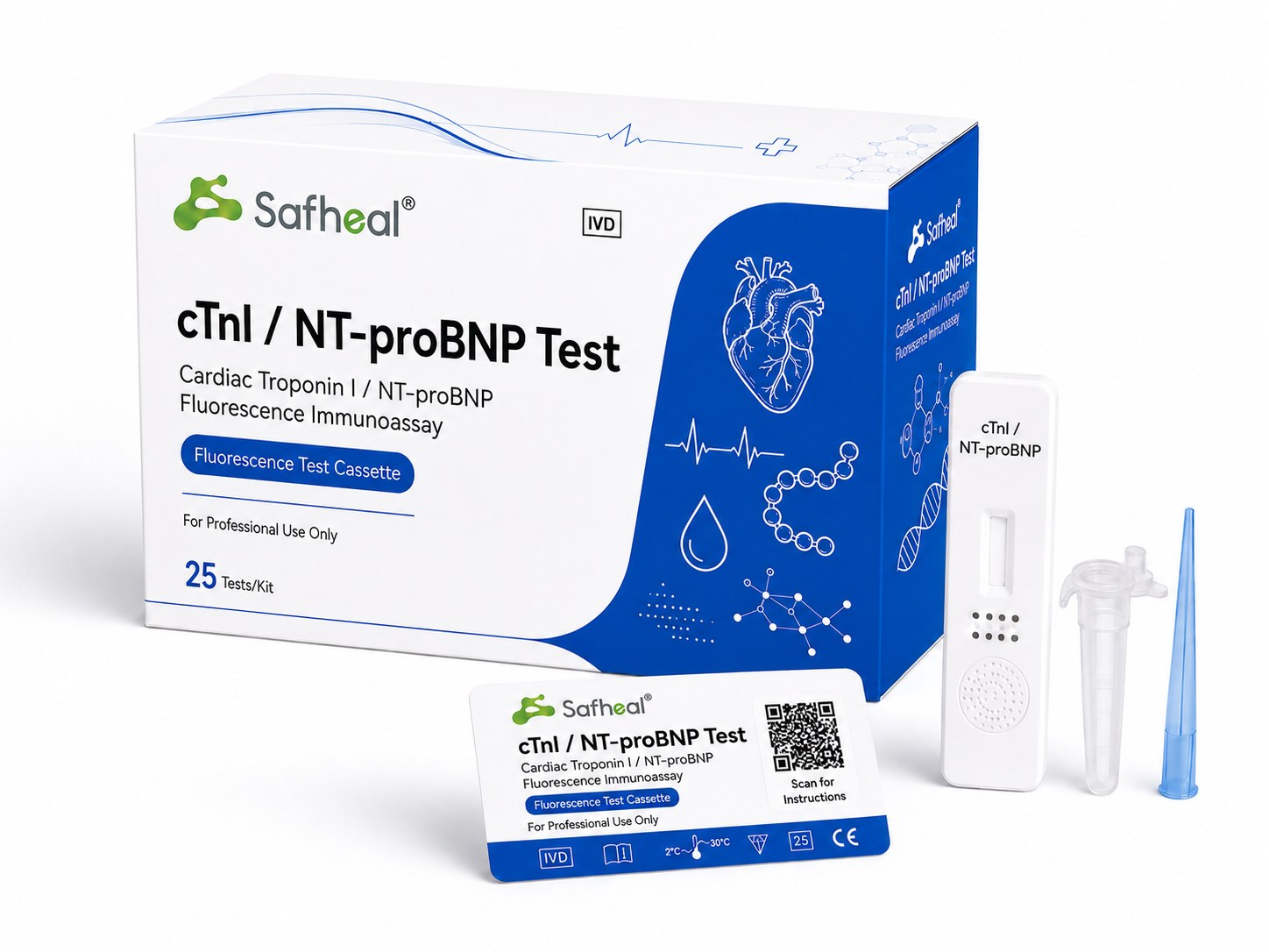 cTnI/NT-proBNP 荧光定量检测