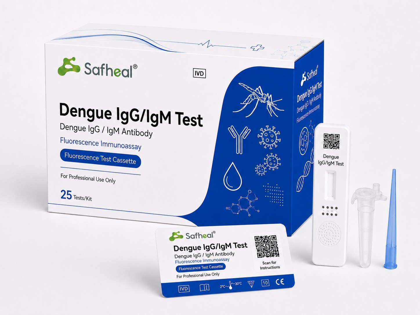 Dengue IgG/IgM 荧光定量检测