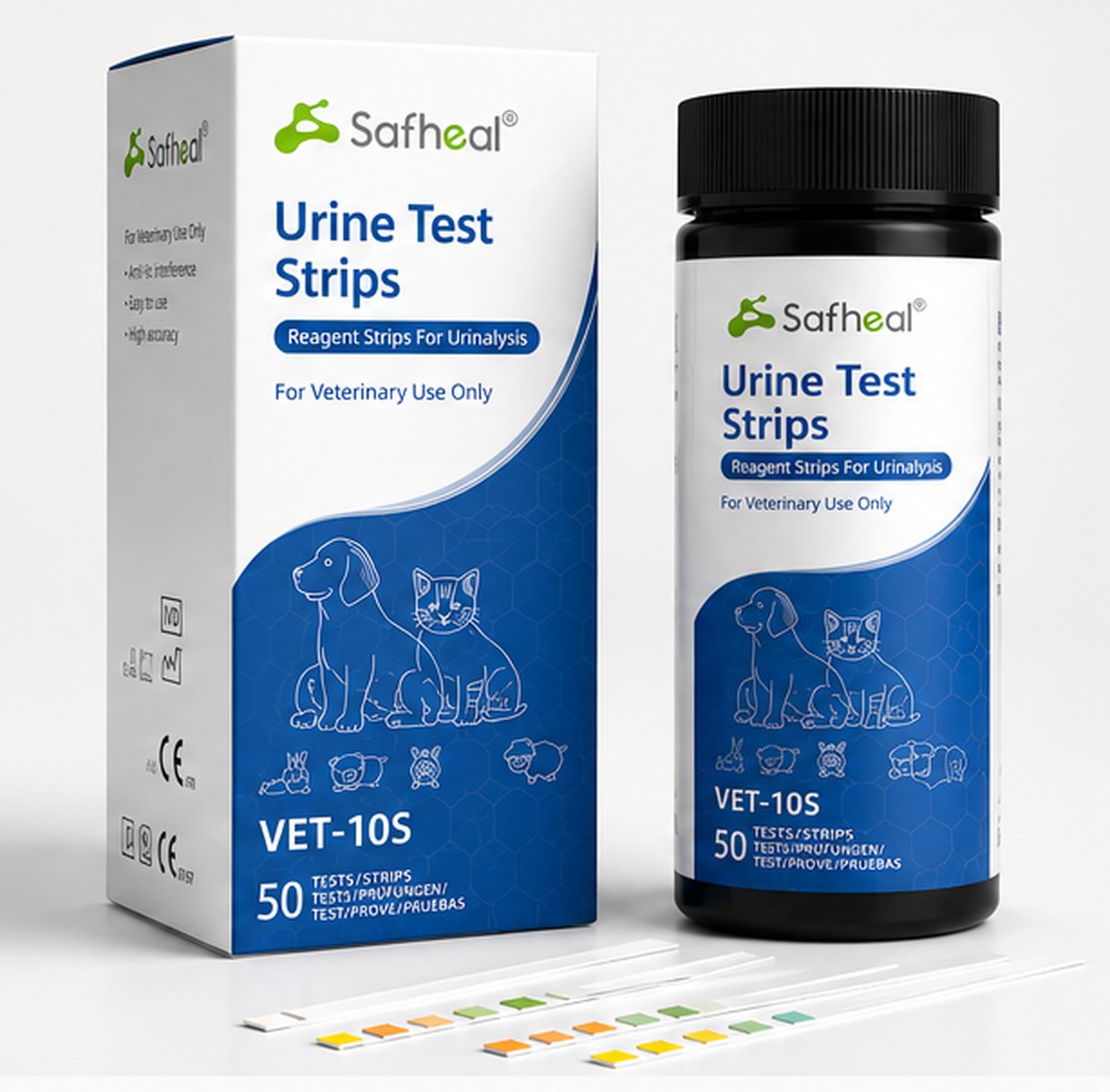 veterinary urine test strips